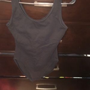 Black Capezio leotard
